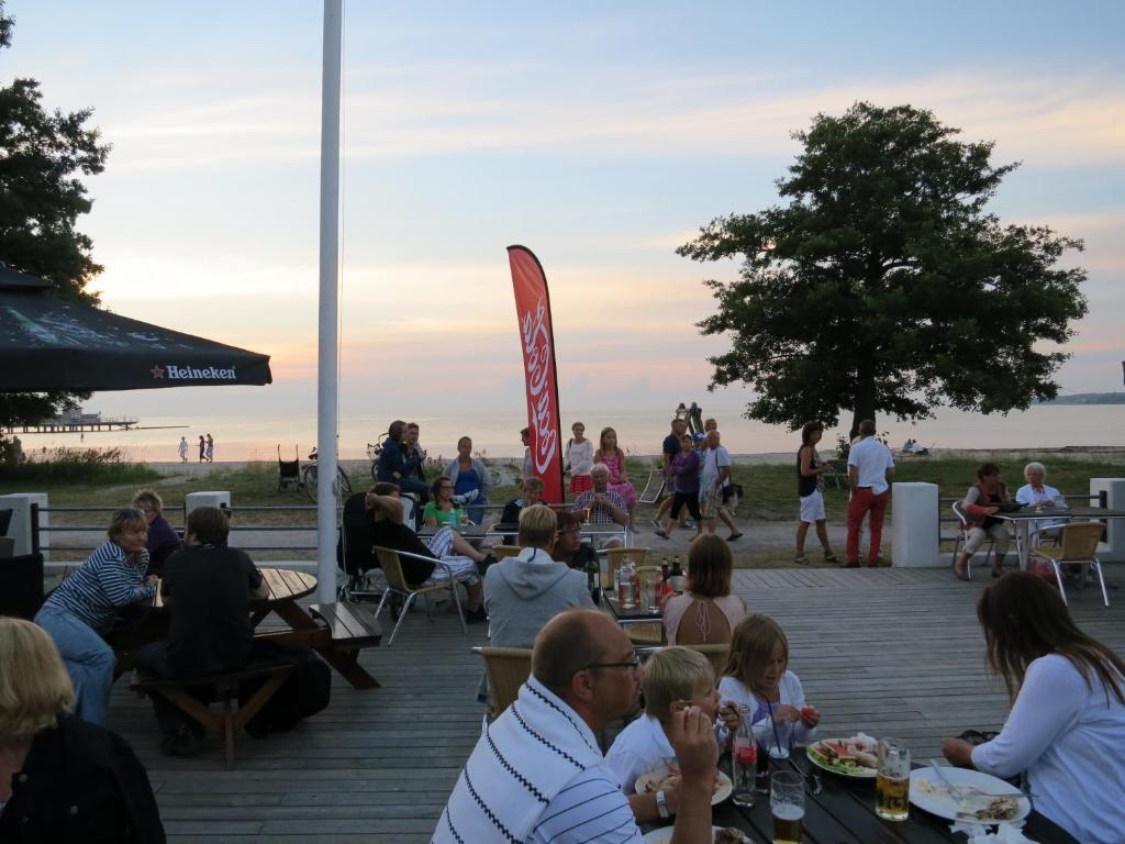 Strandbaden Koepingsvik Bagian luar foto